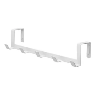 Biały metalowy wieszak na drzwi 30 cm Tower – YAMAZAKI - Wieszaki i stojaki - miniaturka - grafika 1
