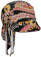 Czapki męskie - Bandana z Daszkiem Emma Jersey by Mayser, czarny, One Size - miniaturka - grafika 1