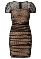 Sukienki - Kraimod Damska sukienka tiulowa, czarny-beżowy, 36 - miniaturka - grafika 1