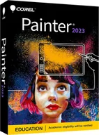 Programy graficzne - Corel Painter® 2023 (WINDOWS/MAC) - lic. DLA INSTYTUCJI EDUKACYJNEJ, elektroniczna, WIECZYSTA - miniaturka - grafika 1