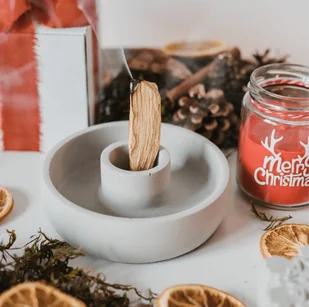 Świąteczny zestaw Palo Santo z drewienkiem 25g - Kadzidła i dodatki - miniaturka - grafika 1