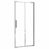 Ścianki i drzwi prysznicowe - DRZWI PRYSZNICOWE RAPID SLIDE CHROM 140 REA-K5604 - miniaturka - grafika 1