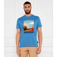 Koszulki męskie - Napapijri T-shirt S-ARBIA Regular Fit - miniaturka - grafika 1