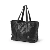 Torby i organizery dla mam - Elodie Details Torba dla mamy - Tote Braided Leather - miniaturka - grafika 1