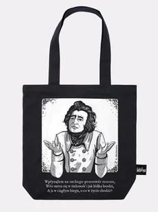 Torba O CO W ŻYCIU CHODZI? / ADAM MICKIEWICZ / torba - Torby i wózki na zakupy - miniaturka - grafika 1