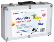 Długopisy - Zestaw Długopisy Banach 3D W Walizce-Bez Powerbank - miniaturka - grafika 1