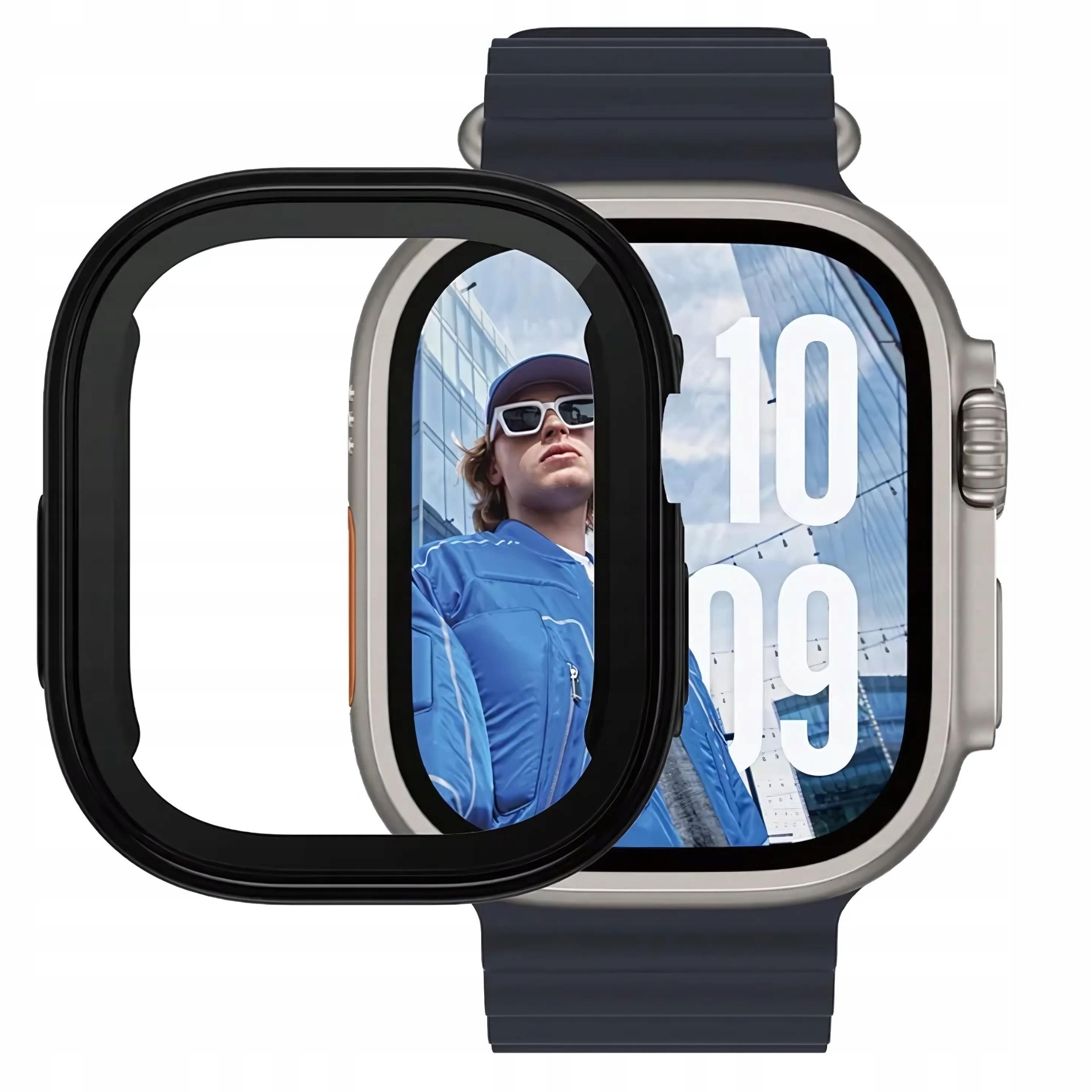 PanzerGlass Etui z osłoną ekranu Snappie Full Body do Apple Watch Ultra 2/1 49mm, czarne