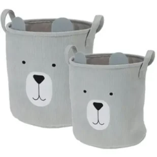 H&S Decoration Zestaw koszyków do przechowywania koala 2 szt. - Pudła i pojemniki do przechowywania - miniaturka - grafika 1