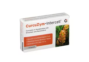 Mito Pharma CurcuZym-Intercell Kurkumina 30 kapsułek - Suplementy naturalne - miniaturka - grafika 1