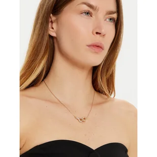 Bransoletka Tory Burch Interlocking Wishbone Bracelet 163709 Złoty - Bransoletki - miniaturka - grafika 1