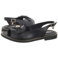 Sandały damskie - Sandały Czarne 5408/076-P (KN18-a) Karino - miniaturka - grafika 1