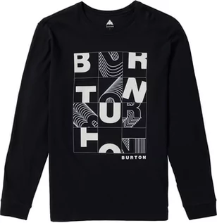 Koszulki męskie - t-shirt męski BURTON AIRSHOT LS TEE True Black - grafika 1