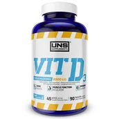 Witaminy i minerały dla sportowców - UNS Vit D3 90caps - miniaturka - grafika 1