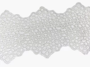 Import Koronka gipiurowa KB 108 ( 1 mb ) Biała 7099-512AF_20210921164853 - Pasmanteria - miniaturka - grafika 1