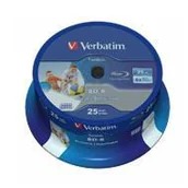 Nośniki danych - Verbatim BluRay BD-R SL 25 GB x6 25 szt. DATALIFE do nadruku - miniaturka - grafika 1