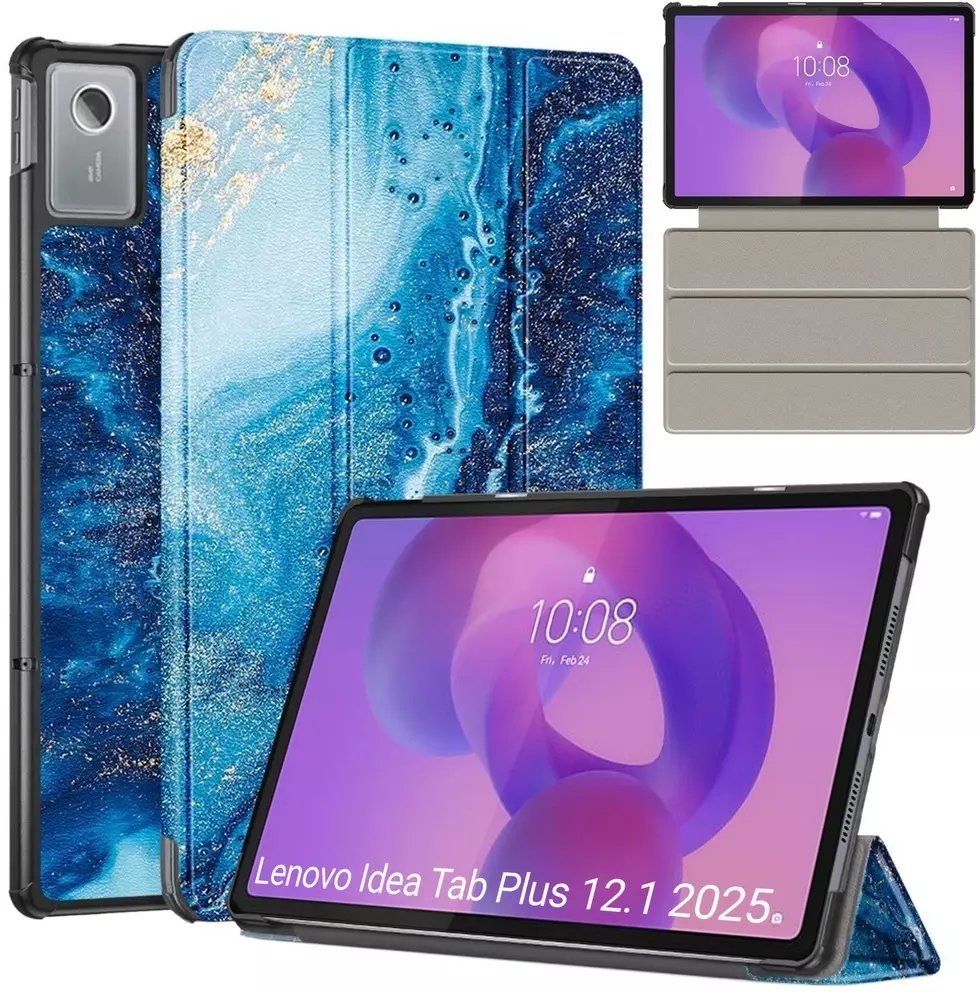Etui na tablet 4kom.pl Etui do Lenovo Idea Tab Plus 12.1 2025 TB361FU TB361ZU graficzne SMART