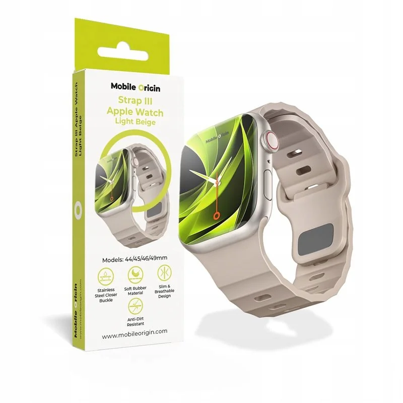 MOBILE ORIGIN STRAP III DO APPLE WATCH 49MM 46MM 45MM 44MM PRAKTYCZNY PASEK