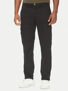 Aeronautica Militare Spodnie materiałowe 251PA1662CT3526 Czarny Regular Fit - Spodnie męskie - miniaturka - grafika 1