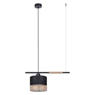 Lampy sufitowe - Vimbo lampa wisząca 1-punktowa czarna K-4365 - miniaturka - grafika 1