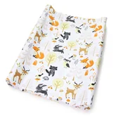 Prześcieradła dla dzieci - Kerstin PRZEŚCIERADŁO NA PRZEWIJAK 80x50 cm PROFIL - miniaturka - grafika 1