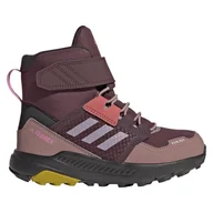 Botki damskie - Buty zimowe dla dzieci adidas Terrex Trailmaker High COLD.RDY GZ1173 - miniaturka - grafika 1