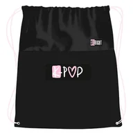 Worki na buty - St. Right Worek Szkolny Sportowy Gimnastyczny Na Buty Obuwie Do Szkoły Na Basen Trening Pink K-Pop Lover - miniaturka - grafika 1