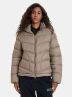 Kurtki damskie - Napapijri Kurtka zimowa A-Ega NP0A88XD Szary Regular Fit - miniaturka - grafika 1