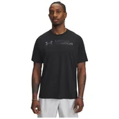 Koszulki sportowe męskie - Męska koszulka Under Armour Tech Reflective SS Rozmiar: XXL / Kolor: czarny/szary - miniaturka - grafika 1