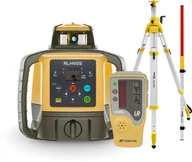 Sprzęt geodezyjny - Niwelator laserowy TOPCON RL-HV2S + Statyw SJJ32 + Łata LS24 - miniaturka - grafika 1
