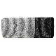 Ręczniki - Ręcznik EUROFIRANY Leon Czarno-biały 30 x 50 cm - miniaturka - grafika 1