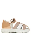 Buty dla dziewczynek - Primigi Sandały 7872011 M Złoty - miniaturka - grafika 1