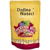 Mokra karma dla kotów - Dolina Noteci Superfood Mokra Karma dla Kota 85g : Smak - Kurczak i wołowina z doradą, Opakowanie - 85g - miniaturka - grafika 1