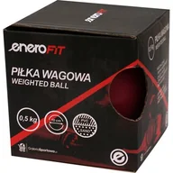 Piłki do ćwiczeń - Piłka lekarska ENERO FIT 1048345 (0.5 kg) - miniaturka - grafika 1