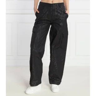 CALVIN KLEIN JEANS Spodnie cargo | Loose fit - Spodnie damskie - miniaturka - grafika 1