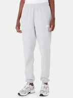 Spodnie sportowe damskie - The North Face Spodnie dresowe Simple Dome NF0A8C1Y Szary Regular Fit - miniaturka - grafika 1