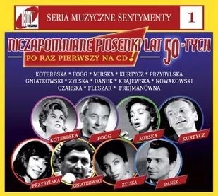 Teddy Records Niezapomniane piosenki. Część 1. Lata 50-te - Składanki muzyczne - miniaturka - grafika 1