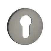 Klamki - Rozeta Na Wkładkę Krótka Okrągła Slim Grafit Kuchinox - miniaturka - grafika 1