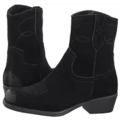 Botki damskie - Kowbojki Czarne BT 284-S (SL541-a) Sergio Leone - miniaturka - grafika 1