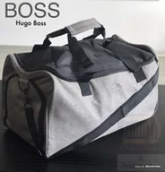Torby sportowe - Hugo Boss Hugo Boss, Hugo Boss, Polyester, Bag, Gym, Grey, For Men For Men - miniaturka - grafika 1