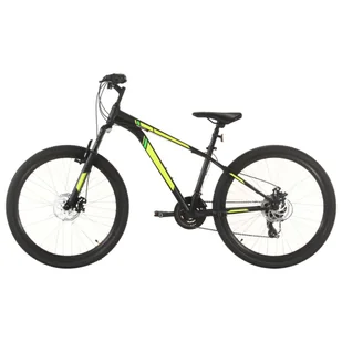 vidaXL Lumarko, 21 przerzutek, koło 27,5'', rama 38 cm, czarny 3067219 - Rowery - miniaturka - grafika 2