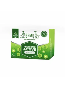 BEMO Probiotic Active 20 kapsułek probiotyk dla psa i kota - Suplementy i witaminy dla psów - miniaturka - grafika 1