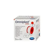Apteczki i materiały opatrunkowe - Hartmann Paul plastry Omniplast White 5cm x 5m 1sztuka 9041913 - miniaturka - grafika 1