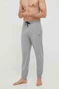 Piżamy męskie - BOSS spodnie piżamowe 50469538 męskie kolor szary z aplikacją - Boss - miniaturka - grafika 1