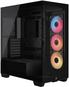 Obudowy komputerowe - CORSAIR Geh Midi 3500X RSR ARGBTempered GlassBlack CC-9011322-WW - miniaturka - grafika 1
