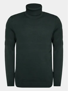 Blend Golf 20715853 Zielony Regular Fit - Swetry męskie - miniaturka - grafika 1