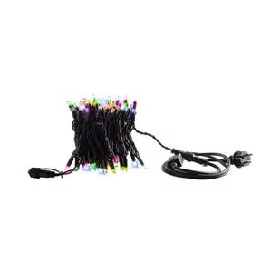 Lampki choinkowe zewnętrzne 100 LED multikolor - Oświetlenie świąteczne - miniaturka - grafika 1