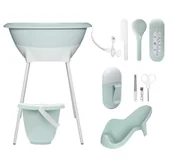 Wanienki dla dzieci - Zestaw kąpielowy 8 el. Speckles mint / Luma - miniaturka - grafika 1