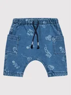 Spodenki damskie - United Colors Of Benetton Szorty jeansowe 48AEAF004 Granatowy Regular Fit - miniaturka - grafika 1