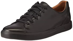 Clarks Męskie trampki Un Costa Lace, czarny, 41,5 EU - Trampki męskie - miniaturka - grafika 1