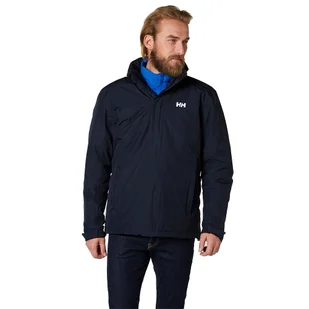 Męska kurtka Helly Hansen Dubliner Insulated Jacket Men navy - M - Kurtki i kamizelki sportowe męskie - miniaturka - grafika 1